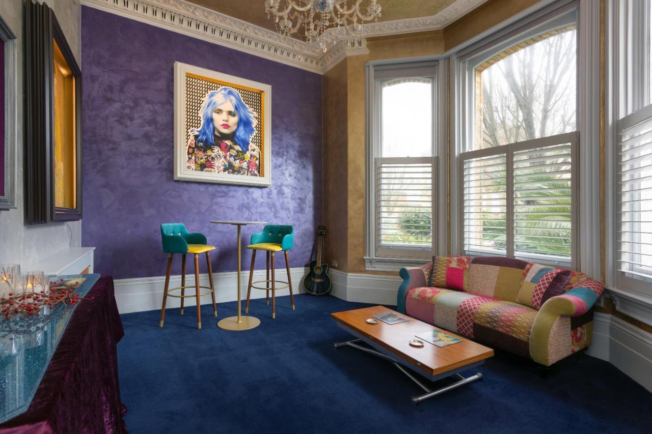 Ferienwohnung Vibrant Bohemian Seafront Flat Hove Exterior foto