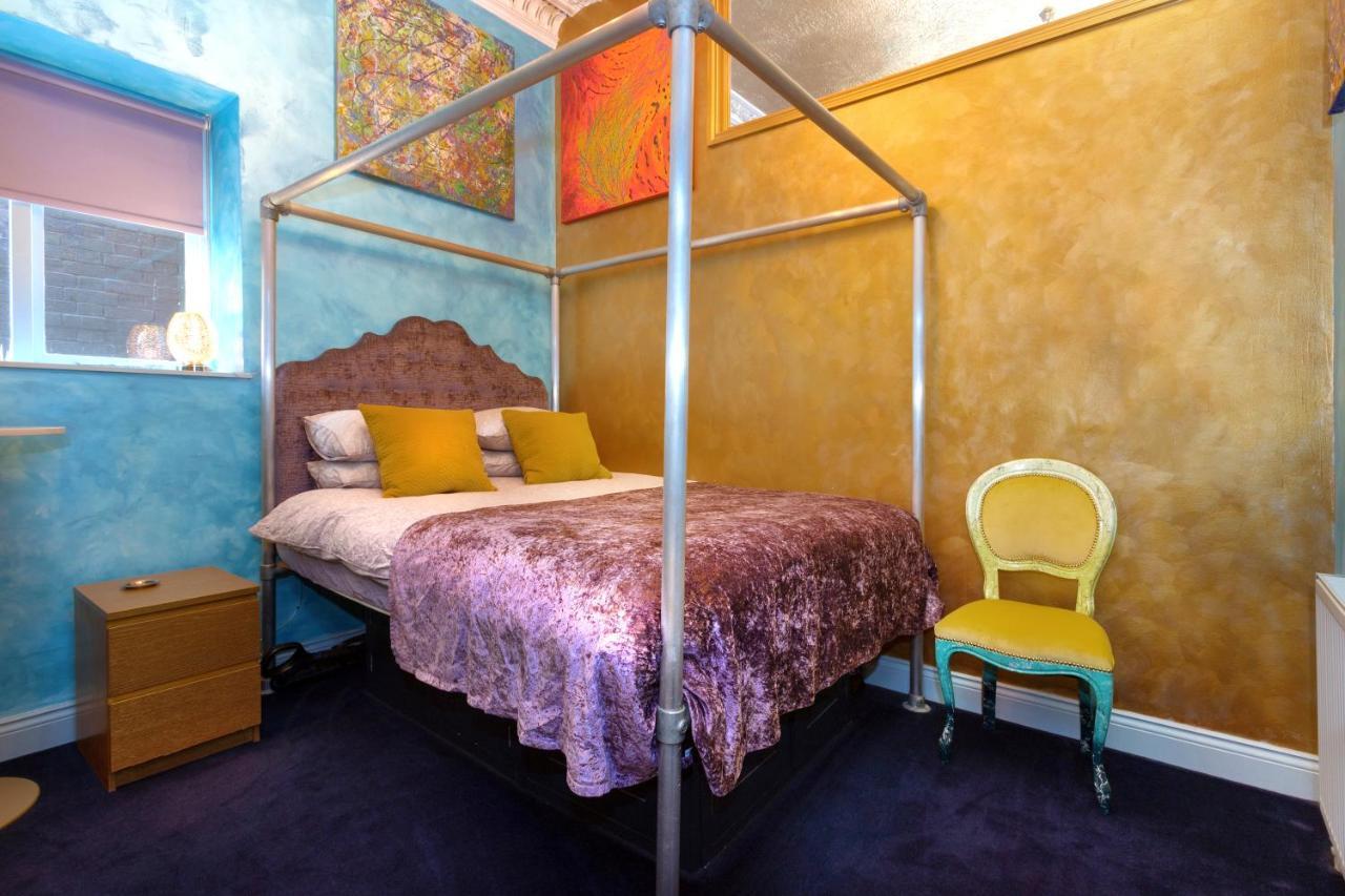 Ferienwohnung Vibrant Bohemian Seafront Flat Hove Exterior foto