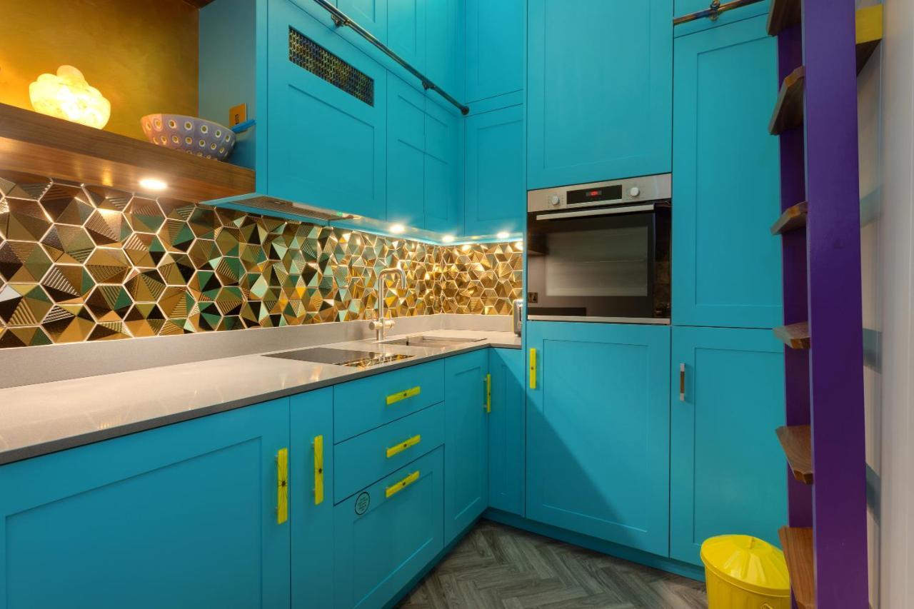 Ferienwohnung Vibrant Bohemian Seafront Flat Hove Exterior foto
